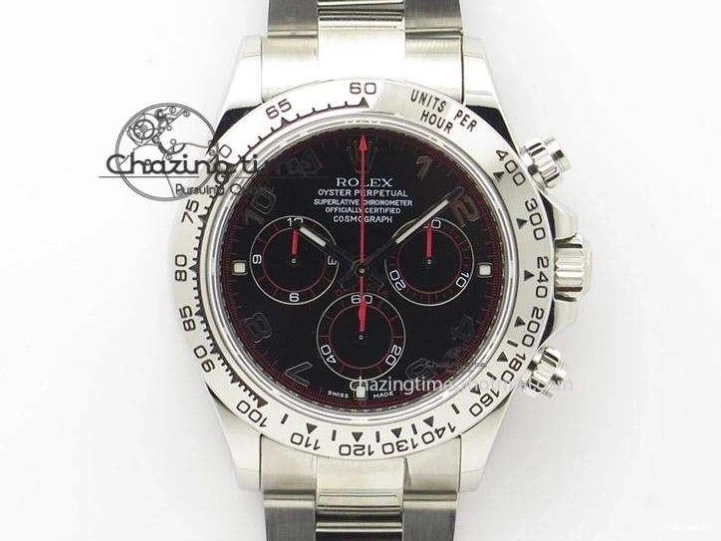 Edition 116519LN Dial A4130 Daytona SS Best Bracelet On SS JH Gray Bezel 0121